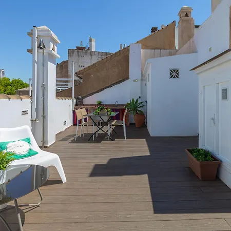 C20 - Adorable In The Center With Sun Terrace Lejlighed Málaga