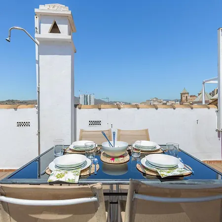 C20 - Adorable In The Center With Sun Terrace Lejlighed Málaga